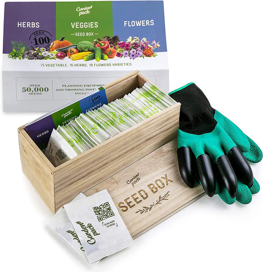 Grow Your Own Kit by Garden Pack - 100 Varieties of Vegetables